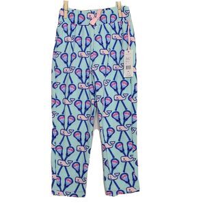NWT Girls Vineyard Vines Lacrosse Jogger Size XS Fleece Pajama Pants